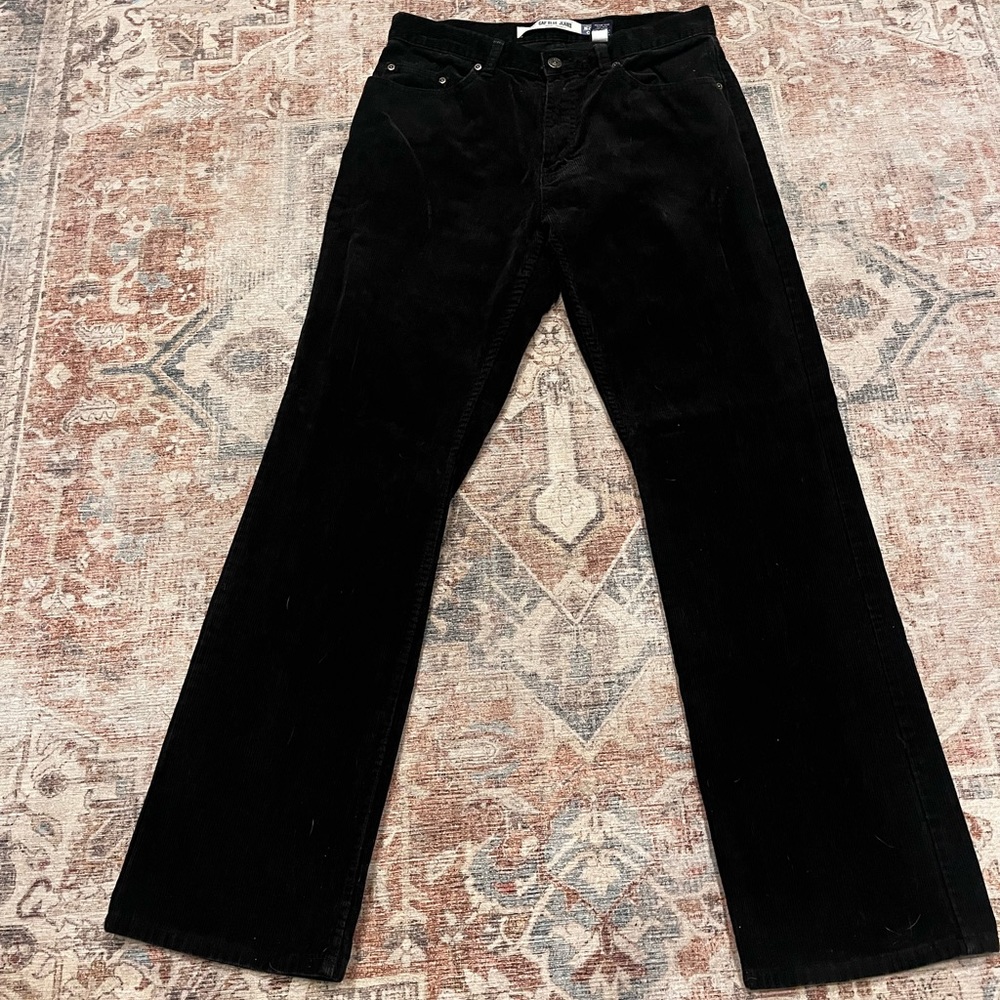 Gap blue Cordaroy boot cut pants